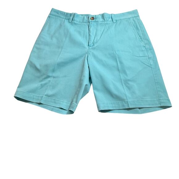 Vineyard Vines Breaker Short Men Shorts Sz 33 Turquoise 9" Inseam Preppy Casual - Picture 3 of 8